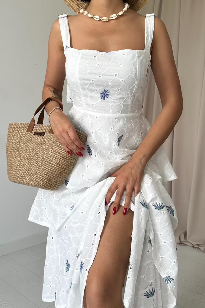 Summer Garden Tiered Dress