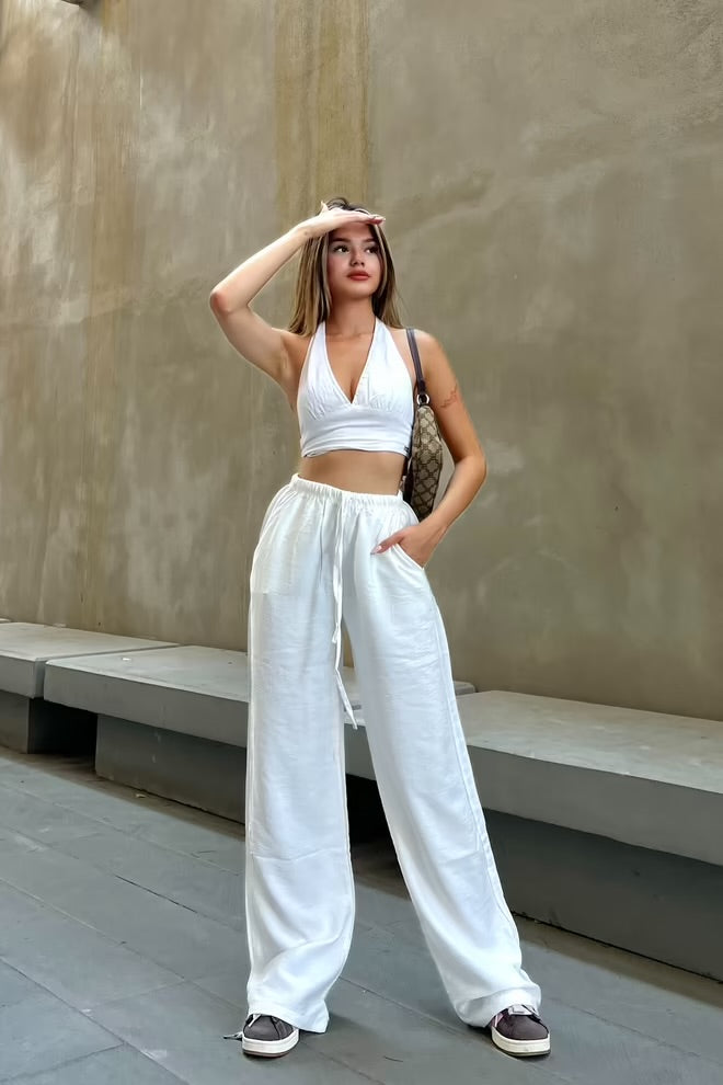 Linen Street Trousers