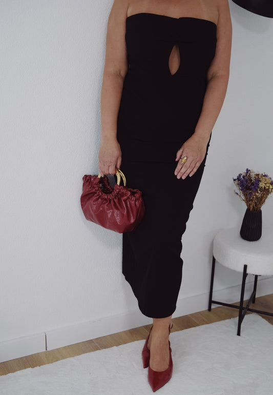 Bow Detail Maxi Dress